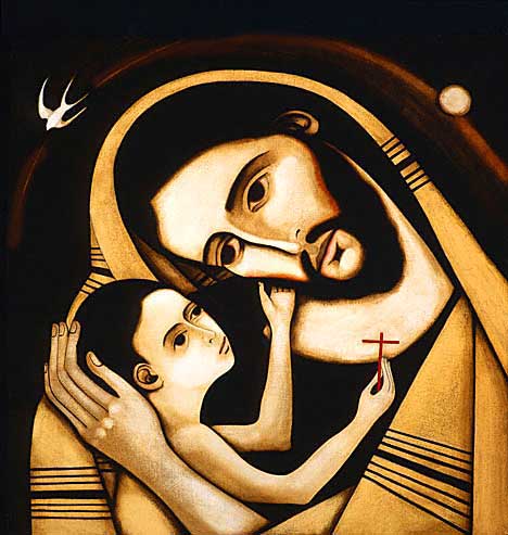 Joseph with the Christ child