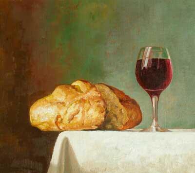 Bread and wine