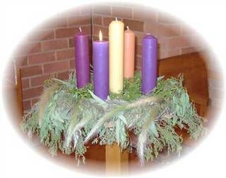 Advent Candles ONE
