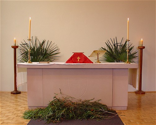 Palm Sunday 2012 - sanctuary